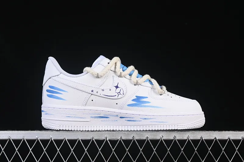 All categories Nk Air Force 1 Air Force series Nk Air Force 1 Low Air Force low-top Nike Air Force 1'07 Low "Libra" Hand-painted graffiti twelve constellations series Libra Air Force One low-top casual sneakers Constellation 9231023